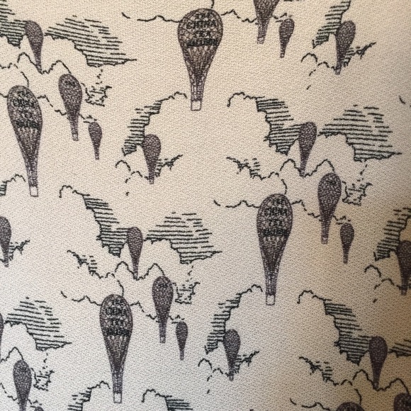 Anthropologie LeifNotes Up & Away Hot Air Balloon Mini Dress - Picture 5 of 8